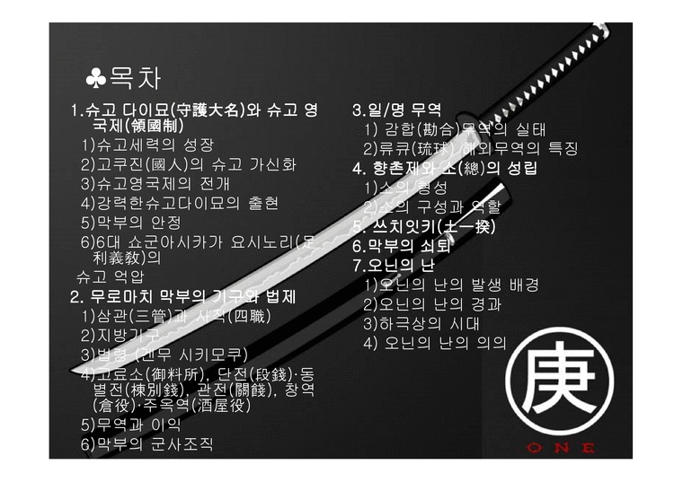 실정 막부의 성립과쇠퇴응인의난 - 경제경영