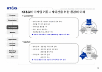 기업분석 2004년 KT&G의 핵심고객층을 위한 통합 마케팅 커뮤니케이션(IMC) 방안-5페이지