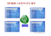 물류관리  CJ GLS 전략-11페이지