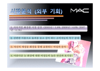 마케팅전략  색조화장품전문기업 MAC 맥 `아이쉐도우 스티커 화장품` 마케팅전략-9페이지