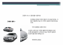 도요타 TOYOTA의 한국시장 진출에대한 현대자동차의 대응전략 -6세대소나타와 캠리를 중심으로-9페이지
