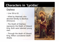 영문학흐름  영미문학  밀턴의 Lycidas(리시다스) 분석-19페이지