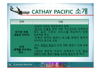 항공사 CATHAY PACIFIC 케세이 퍼시픽 온라인마케팅-8페이지