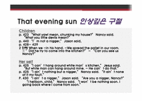 That Evening Sun의 작품분석을 통한 인종차별에 관한 고찰-18페이지