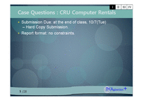프로세스 공학  case 분석 - CRU computer rentals-5페이지