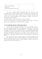 마케팅 조사  박물관 카페의 마케팅 전략 제안(영문)-18페이지