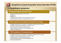 정신의학  외상후 스트레스 장애(Post traumatic stress disorder)-8페이지