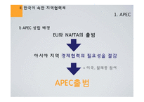 국제경제관계  지역협력체와 한국의 대응 - APEC  ASEAN+3  EAS  한 중 일 정상회담을 중심으로-7페이지