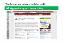 국제문화  이슬람 사상과 문화-Honor Killing(명예살인) 사례와 반대입장(영문)-18페이지