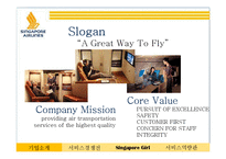 서비스운영관리  싱가포르 항공사 서비스경쟁전략-7페이지