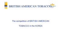 국제경영  BAT(British American Tobacco)사의 한국 담배시장 진출 사례(영문)-13페이지
