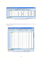 한글 spss통계프로그램 사용방법 요약노트-14페이지