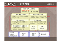 히타치국제경영 전략및현황 히타치기업분석 히타치마케팅전략 HITACHI-9페이지