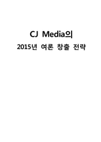 CJMedia CJ미디어 엠넷 CGV XTM tvN 미디어여론창출 여론창출 여론창출전략 여론창출사례-9페이지