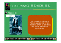 컬트브랜드 마케팅 브랜드 브랜드마케팅 기업 서비스마케팅 글로벌 경영 시장 사례 swot stp 4p-5페이지