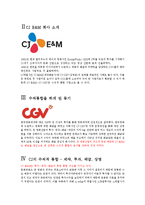 수직적통합 성공사례분석 보고서  CJ E&M 수직적통합 사례분석과 CJ E&M 향후비전분석-4페이지