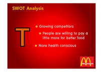 맥도날드 SWOT 분석(영문)-8페이지
