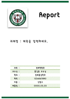 report 양식 평택대학교1