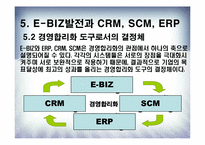 이비즈니스  CRM SCM ERP와 E-BIZ에 관한 연구-15페이지