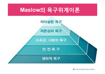 Maslow의 욕구위계이론-3페이지