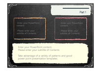 고급스러운 블랙 고급스러운템플릿 디자인 깔끔 세련된 심플한 배경파워포인트 PowerPoint PPT 프레젠테이션-7페이지
