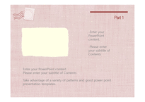 레드 심플한 세련된 깔끔한 기본적인 클립 질감 디자인 파워포인트 PowerPoint PPT 프레젠테이션-15페이지