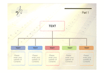 피아노 건반 음표 악보 음악 템플릿 음악관련PPT 실용음악 배경파워포인트 PowerPoint PPT 프레젠테이션-14페이지