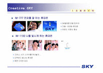 광고론  `sky`스카이 크리에이티브전략-7페이지