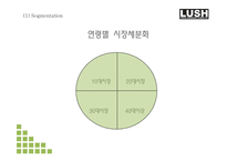 LUSH 러쉬 브랜드 성공요인과 마케팅 SWOT STP 4P전략과 LUSH 다양한 마케팅사례연구및 LUSH 미래전략제언 PPT ...