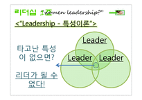 여성 리더십(Women leadership)-12페이지