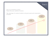 파란색 땡땡이무늬 포스트잇 메모장 노트 공책 깔끔한 심플한 예쁜 배경파워포인트 PowerPoint PPT 프레젠테이션-10페이지