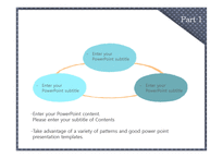 파란색 땡땡이무늬 포스트잇 메모장 노트 공책 깔끔한 심플한 예쁜 배경파워포인트 PowerPoint PPT 프레젠테이션-19페이지