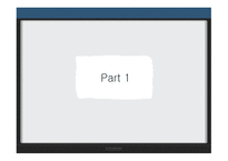깔끔한 블루블랙 심플한 기본적인 발표양식 배경파워포인트 PowerPoint PPT 프레젠테이션-6페이지
