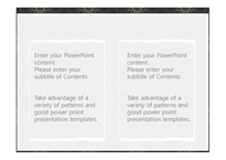 세련된 종이질감 블랙 심플한 깔끔한 예쁜 배경파워포인트 PowerPoint PPT 프레젠테이션-14페이지