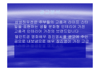 삼성 하우젠 광고 분석-8페이지